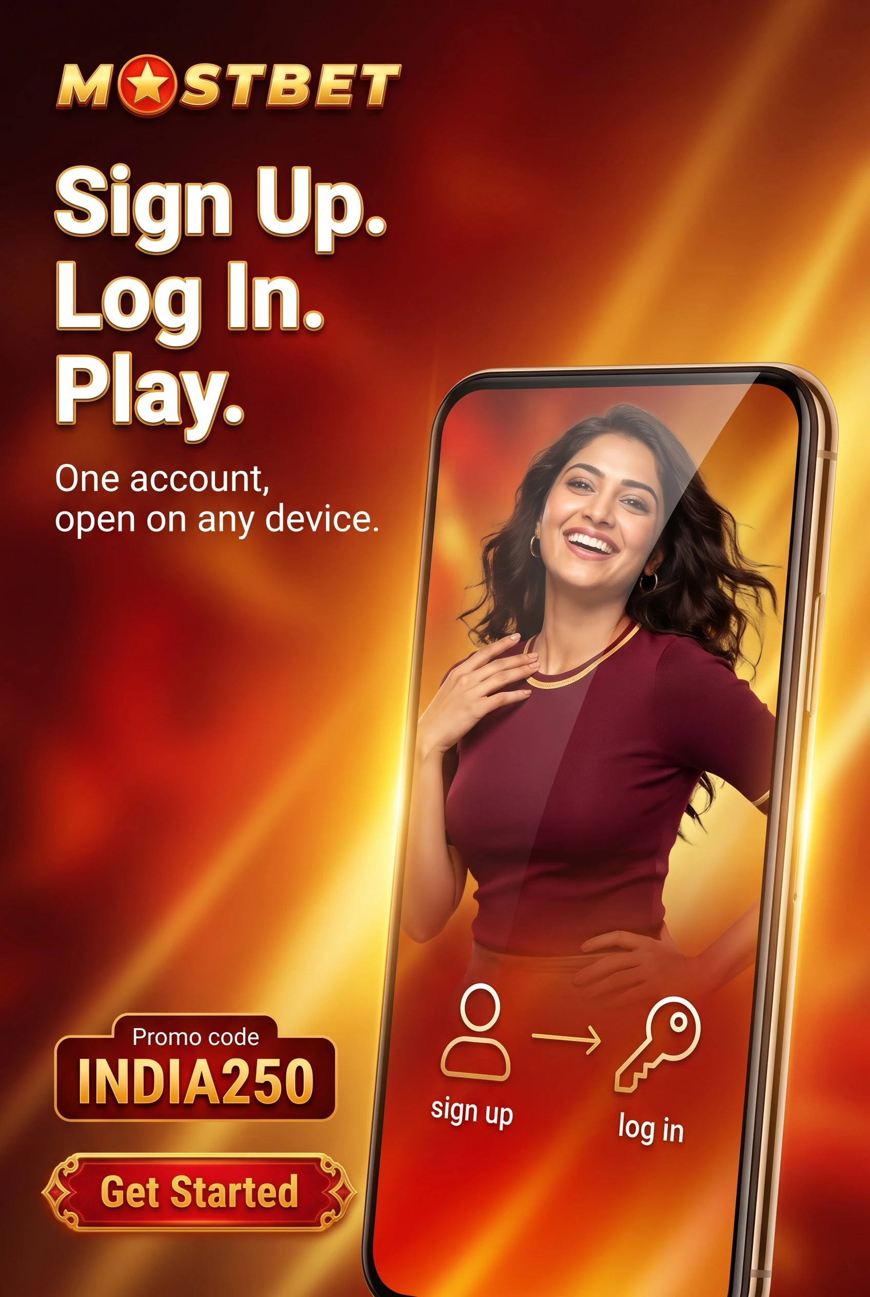 Signing up for a Mostbet India account