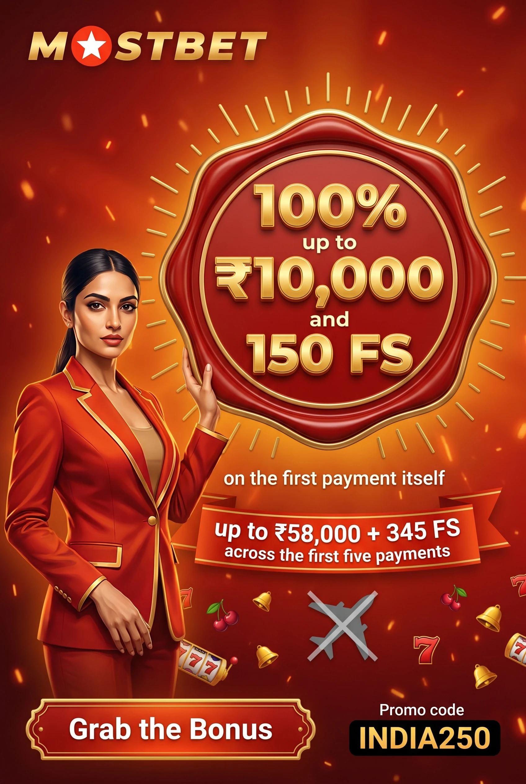 Mostbet India welcome bonus and wagering offer