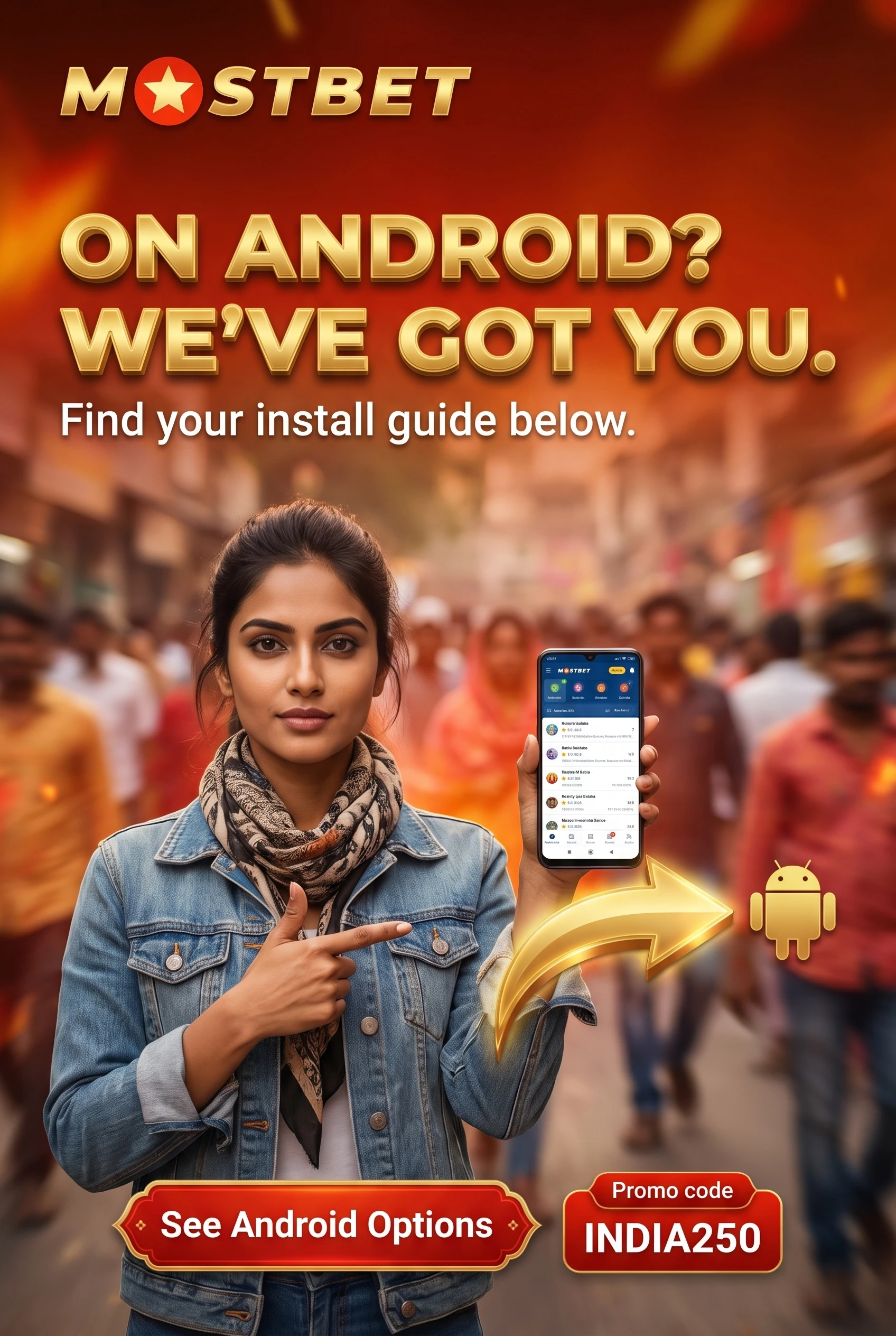Android devices rely on a separate Mostbet installation file instead of the Apple routes