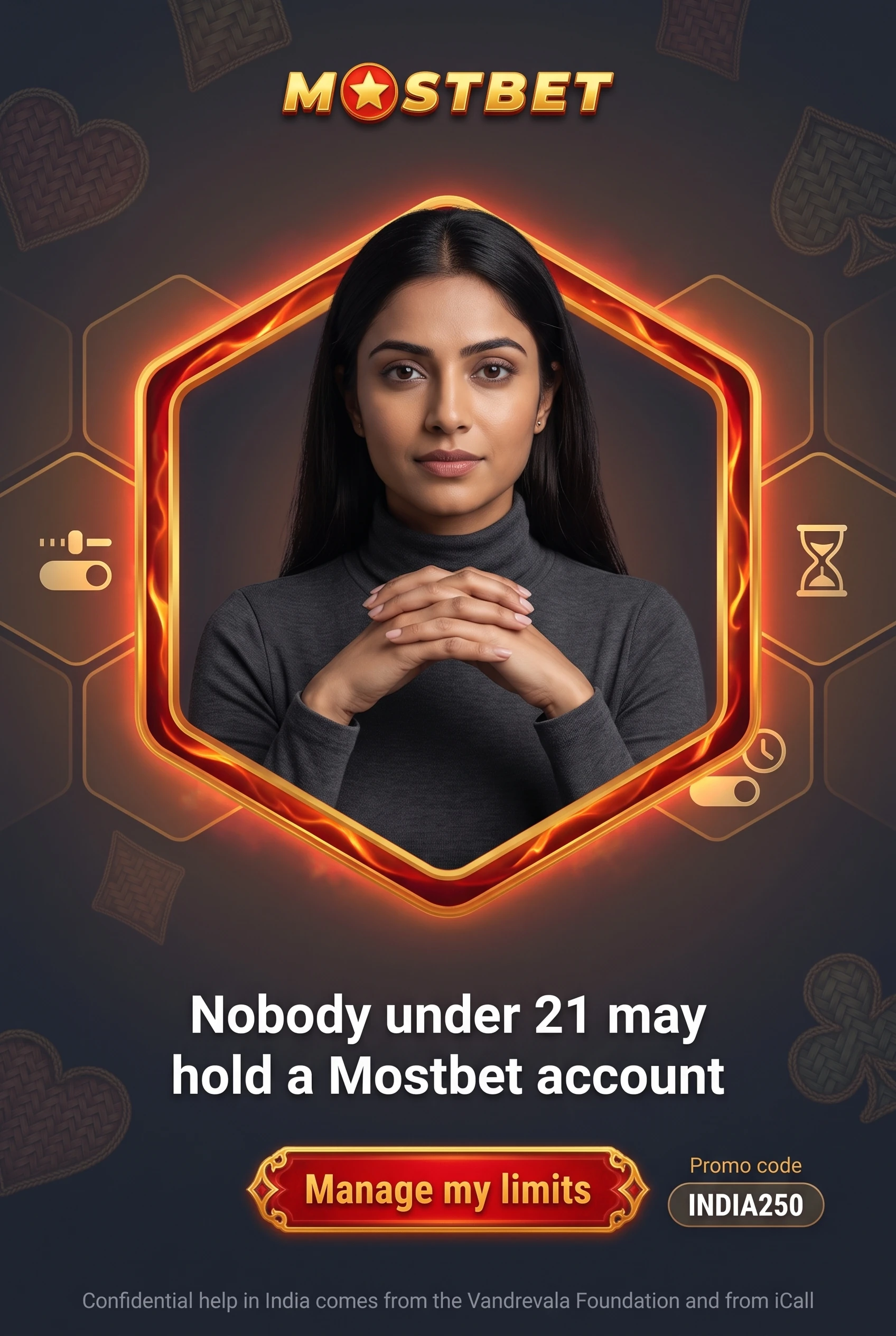 Responsible gaming guidance for Mostbet India