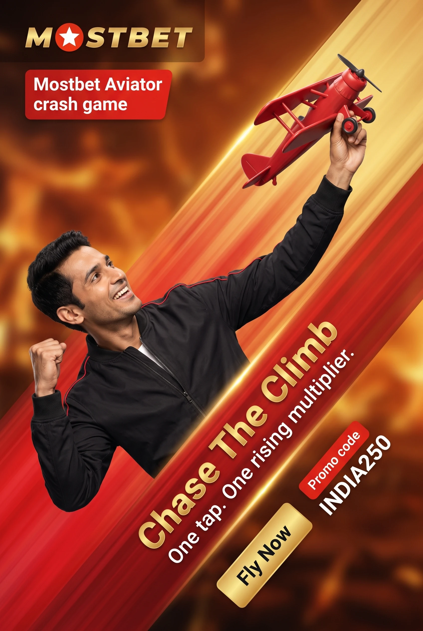 Aviator crash game in the Mostbet catalogue