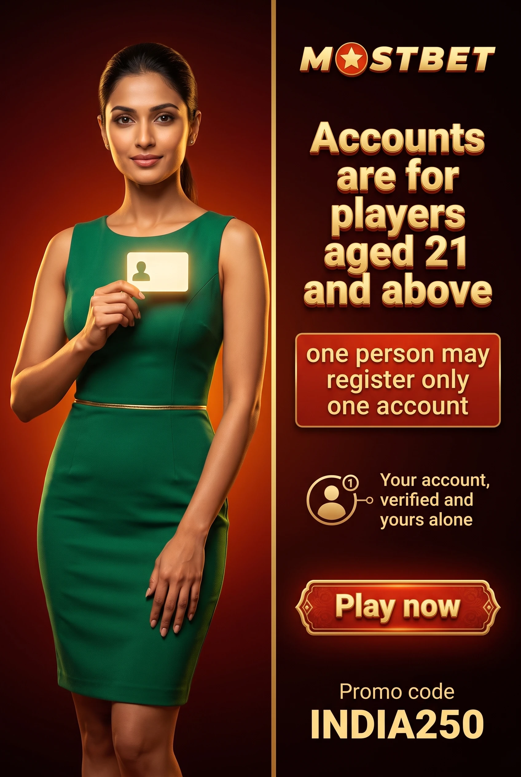 Account rules: one person, one account